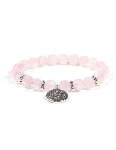 Mala bracelet rose quarz