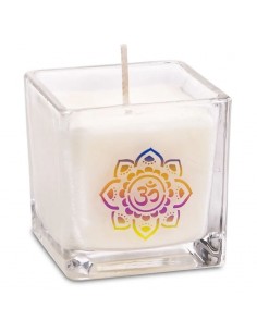 Rapeseed wax scented candle Om