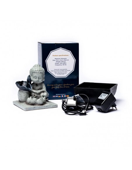 Fontana d'acqua piccolo Buddha