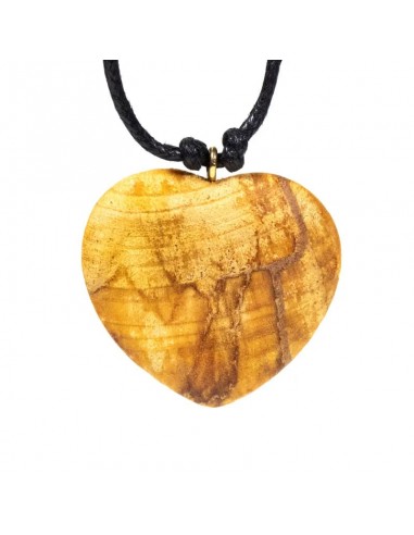 Palo Santo heart necklace