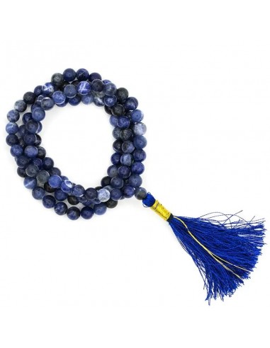 Collana Mala in Sodalite 108 grani