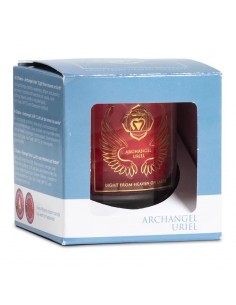 Candela votiva profumata Arcangelo Uriel 1°chakra 2
