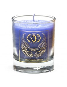Scented votive candle...