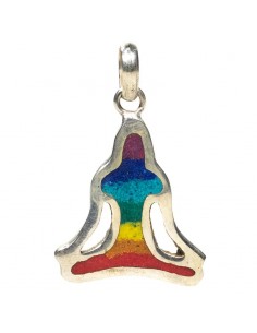 Chakra meditation pendant