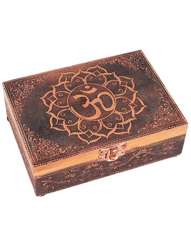 Tarot box OM copper color