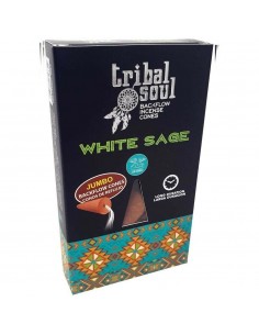 Salvia Bianca - Coni d'incenso Backflow Tribal Soul