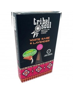 Salvia Bianca e Lavanda - Coni d'incenso Backflow Tribal Soul