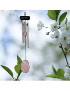 Rose Quartz - Wind Chimes 2