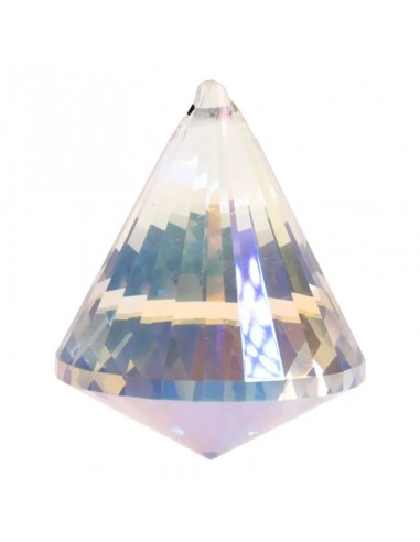 Feng-Shui Crystal Cone Bright Pearl...