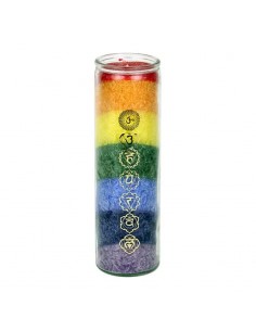 Chakra candle 7 Chakras...