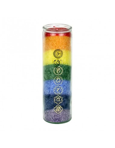 Chakra candle 7 Chakras with...