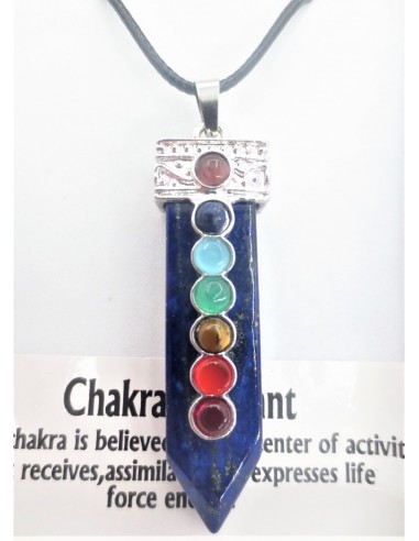 Ciondolo dei Chakra in Lapislazzuli