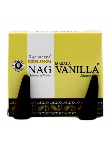 Golden Nag Vanilla - Incense cones