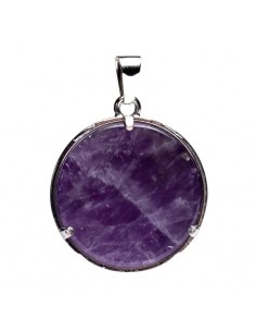 Ciondolo Fiore della Vita con Quarzo ametista 2