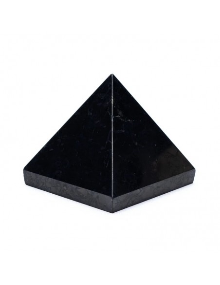 PIRAMIDE SHUNGITE PICCOLA CM. 4 MIA ARMONIA  Ingrosso articoli etnici,  articoli olistici ed esoterici, lampade di sale, incensi, cristalli -  Torino - Etno Distribuzione