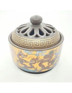 Luxury Resin Burner - Gold...