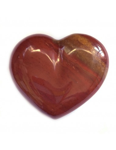 Red jasper heart