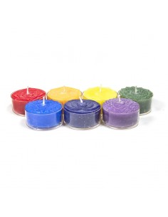 Chakra scented tea light...