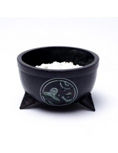 Incense bowl black...