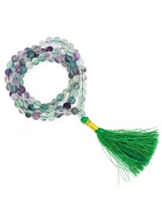 Collana Mala in Fluorite 108 grani