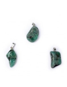 Emerald gemstone pendant...