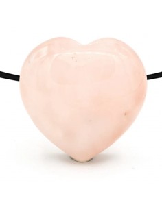 Heart-shaped pendant rose...