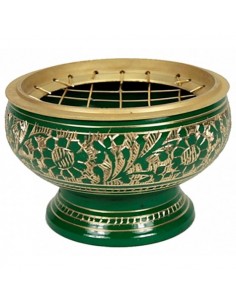 Incense burner for brass...