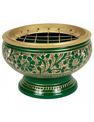 Incense burner for brass charcoal