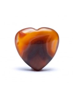 Pietra del sollievo a cuore - Corniola 2