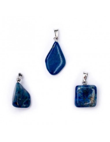 Lapis lazuli gemstone pendant pin...