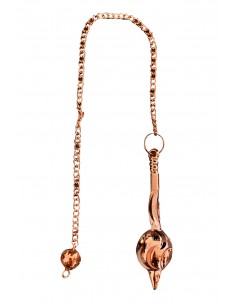 Pendolo Isis in rame e ottone