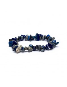 Bracelet lapis lazuli chips