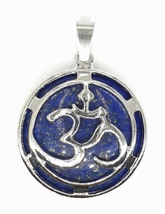 Ciondolo Om con Lapislazzuli