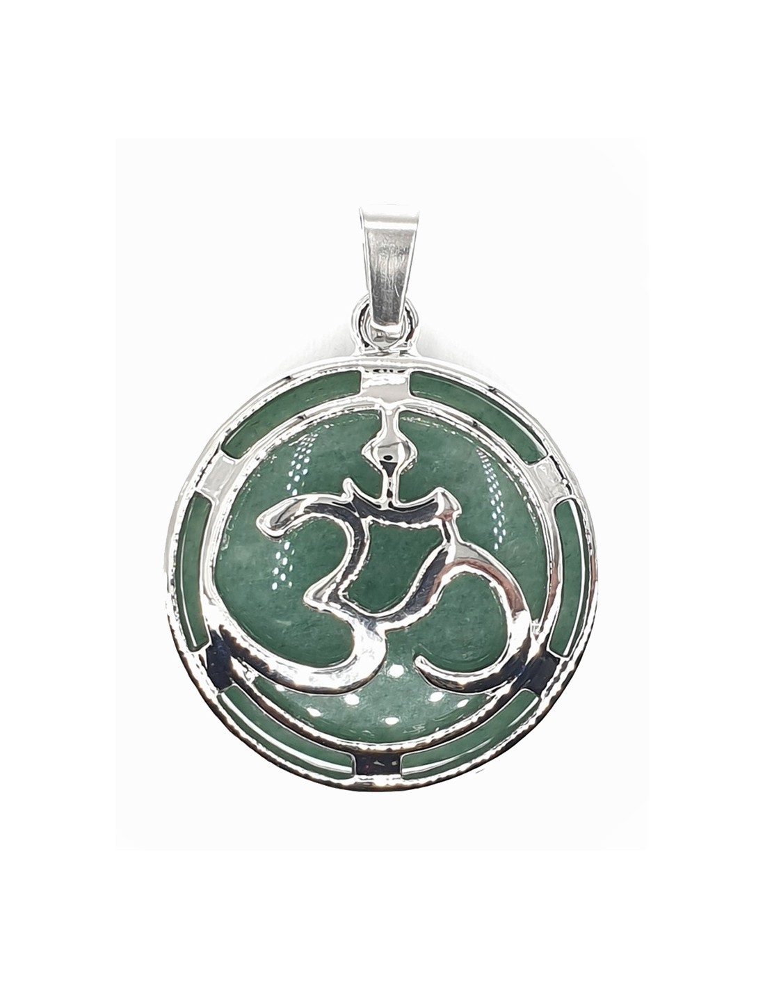 Philip Jones Bracciale Con Ciondolo Acchiappasogni In Avventurina Verde E Cristalli - Placcato Argento