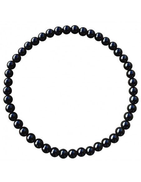 Braccialetto elastico in Onice nera