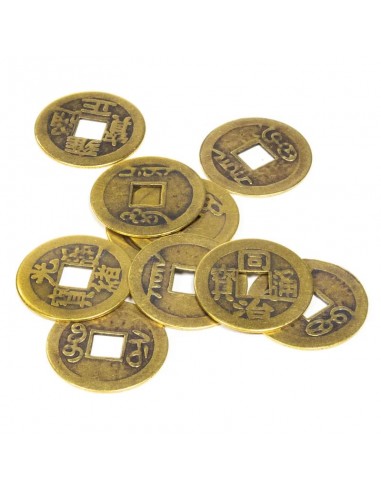 Chinese feng shui good luck coins set...