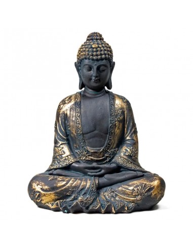 Meditation Buddha antique finish Japan