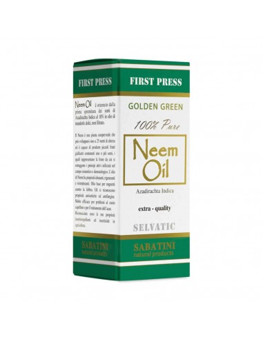 Olio di Neem 15% per massaggio - 100 ml - Sabatini