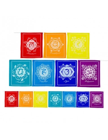 Prayer flags Chakra