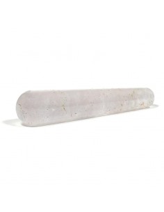 Rock crystal massage wand