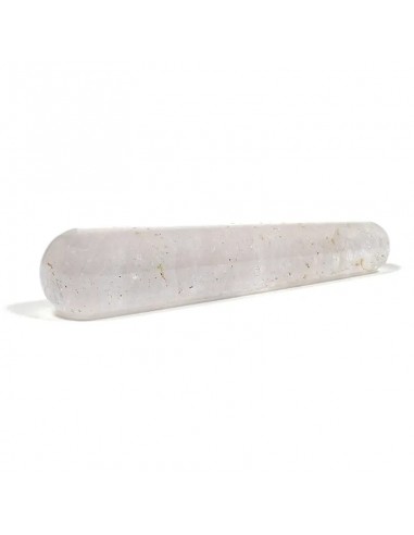 Rock crystal massage wand