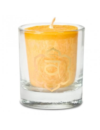 Scented votive candle 2st chakra in...