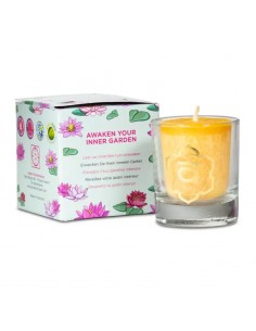 Candela votiva profumata 2° Chakra Svadhistana in confezione regalo 2