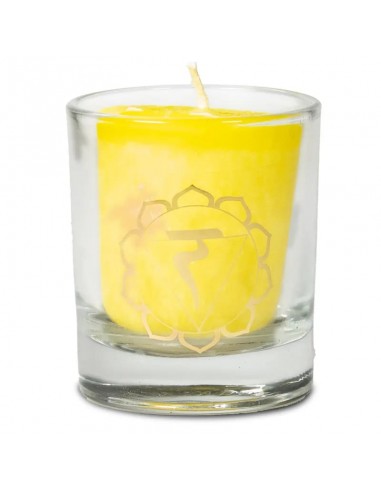 Scented votive candle 3rd chakra in...