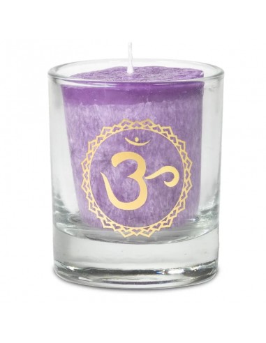 Scented votive candle 7th chakra in...