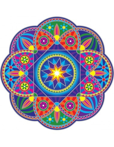 Sunseal decal Sunburst Mandala