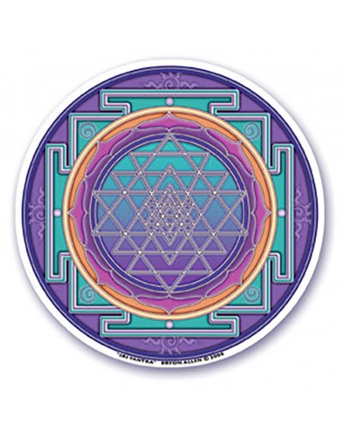 Window Sticker Sri Yantra