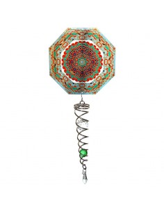Ottagono Mandala - Wind Spinner Combo