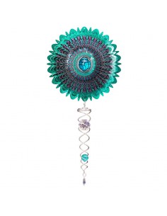 Space Crystal - Wind Spinner Combo