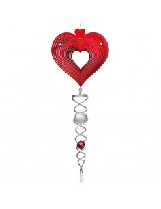 Heart - Wind Spinner Combo